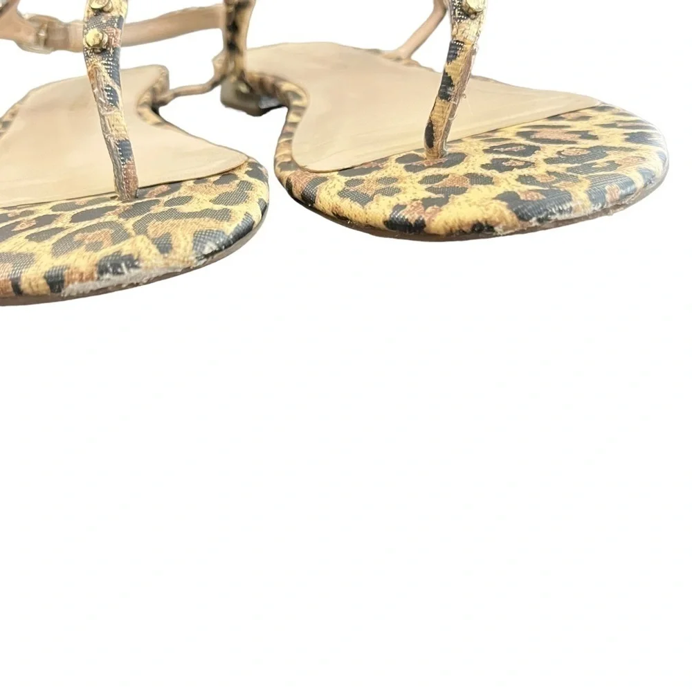 FRANCO Sarto Animal print‎ sandals Size 9